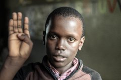 Fotoserie Kenia Zeichensprache